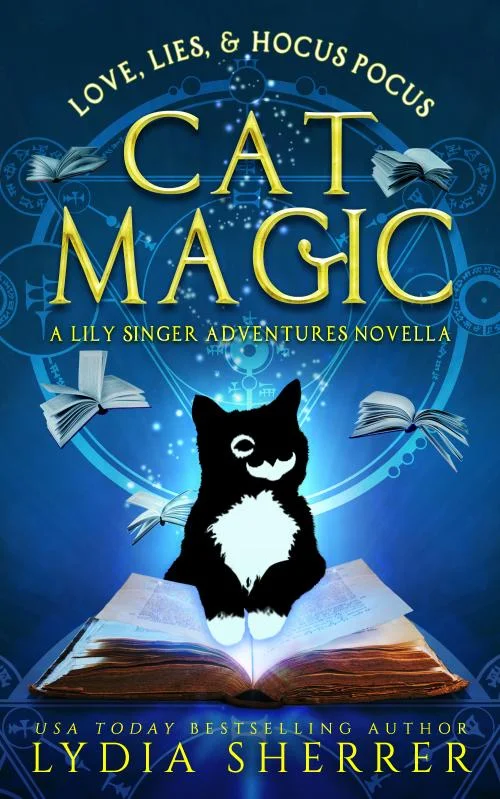 Love Lies and Hocus Pocus book by Cat Magic Book by Lydia Sherrer