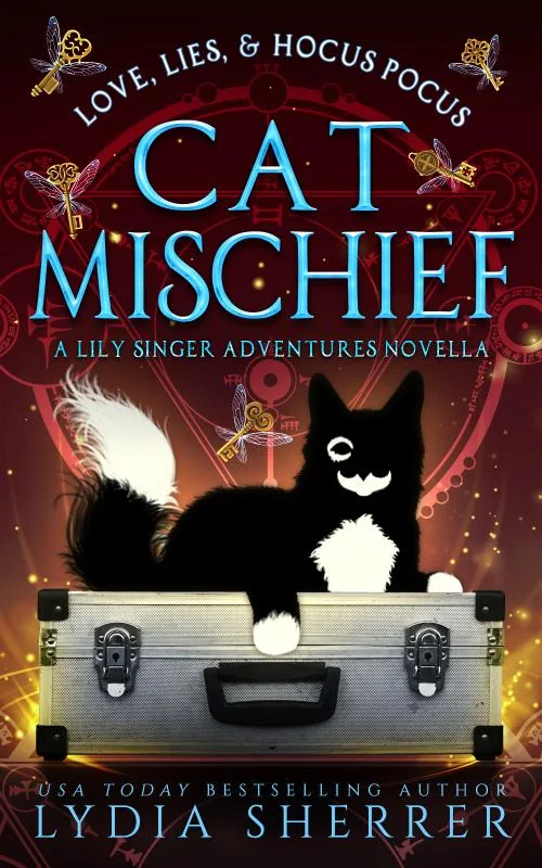 Love Lies and Hocus Pocus Cat Mischief book by Lydia Sherrer